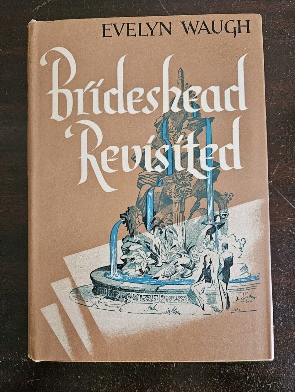 Brideshead Revisited Evelyn Waugh 1945 Hardcover 1st Edition Vintage Original DJ